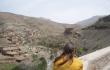 Evelina kelyje i Ouarzazate
