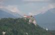 Bledo pilis (zoom versija) Julijos Alpi fone